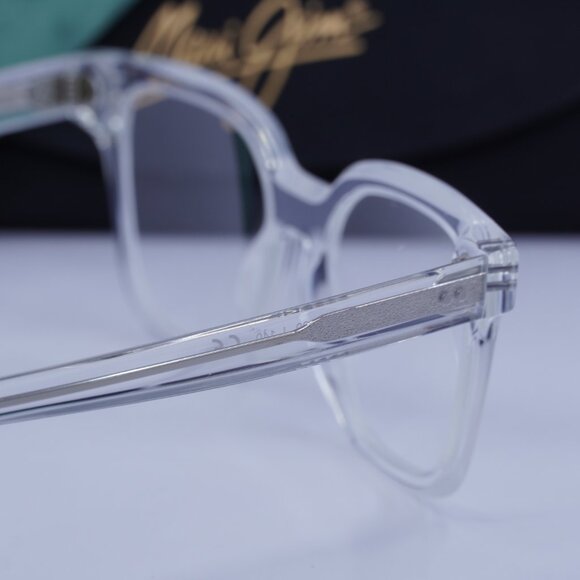 Maui Jim MJO2301 05 Square Eyeglasses - Transparent 49mm - Picture 9 of 10
